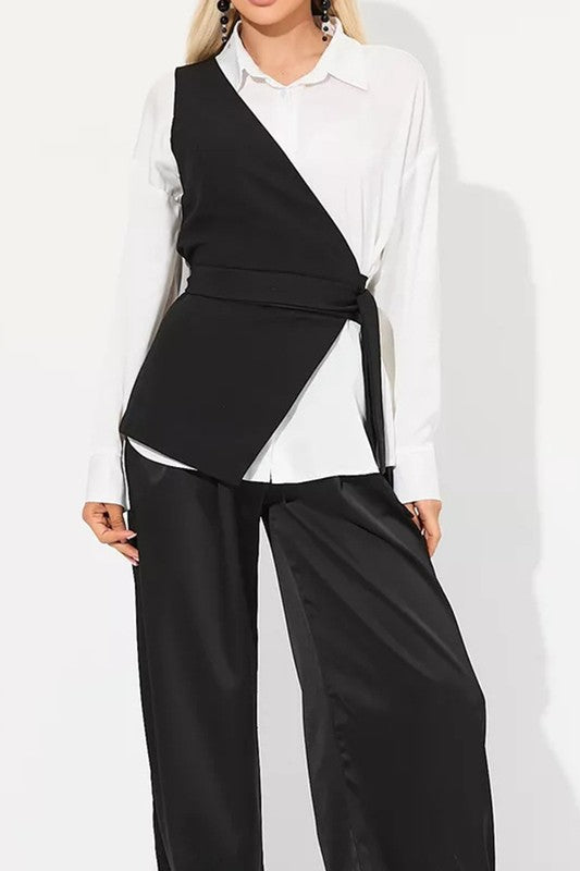 Strappy Side Tie Vest