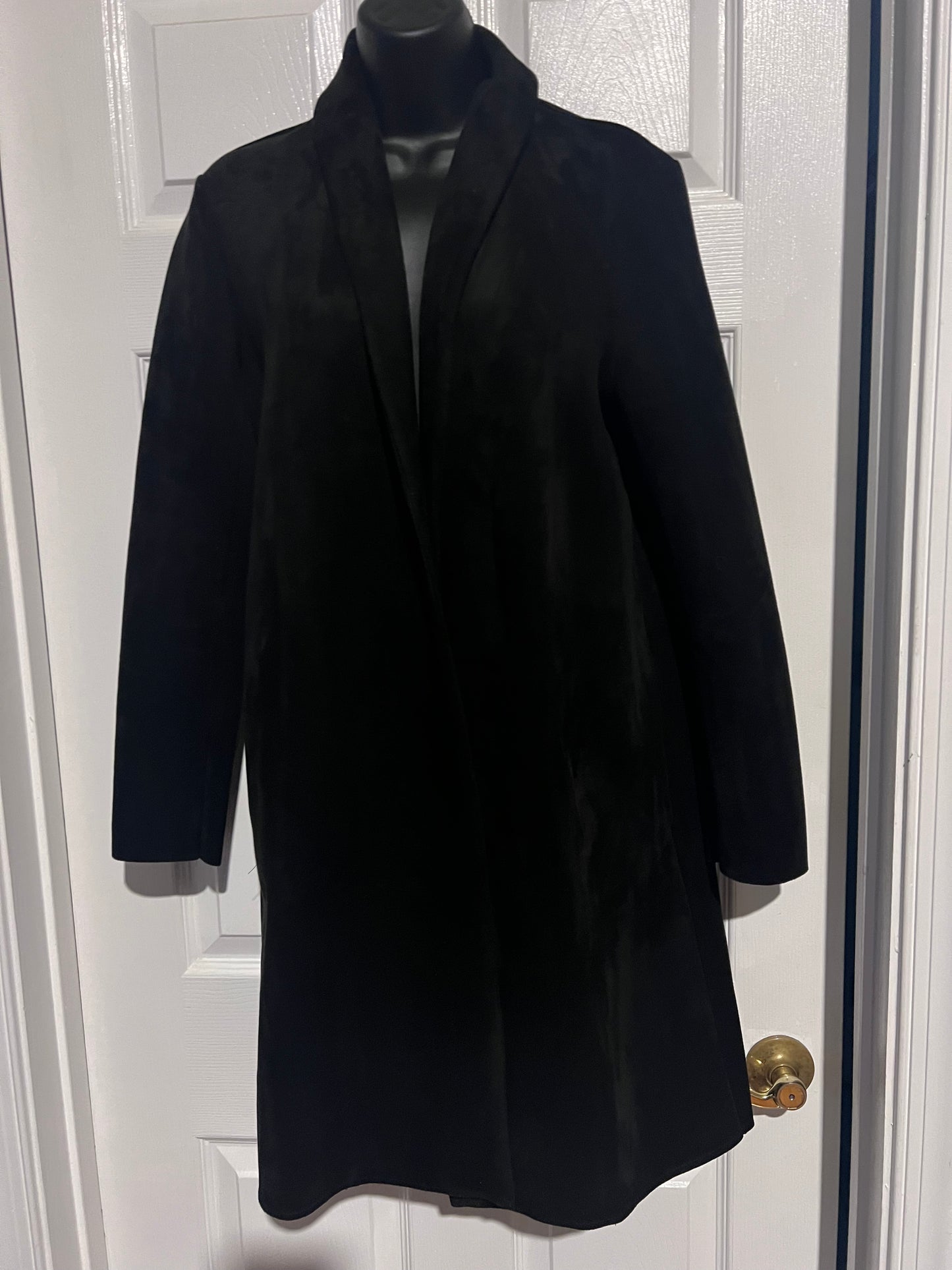 Black Faux Suede Jacket