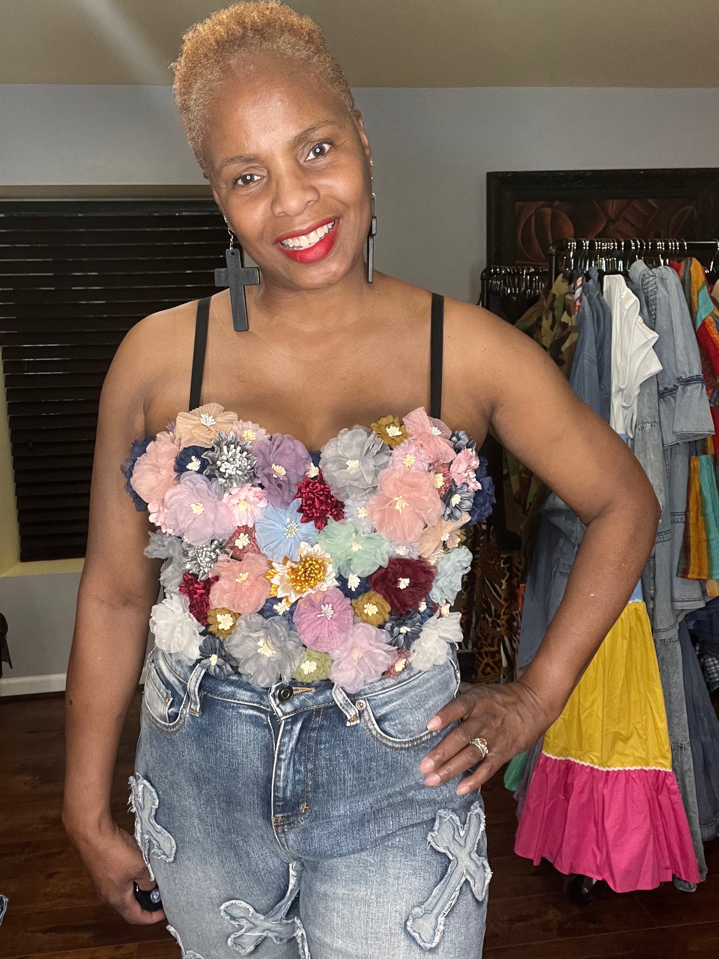 Flower Power Bustier
