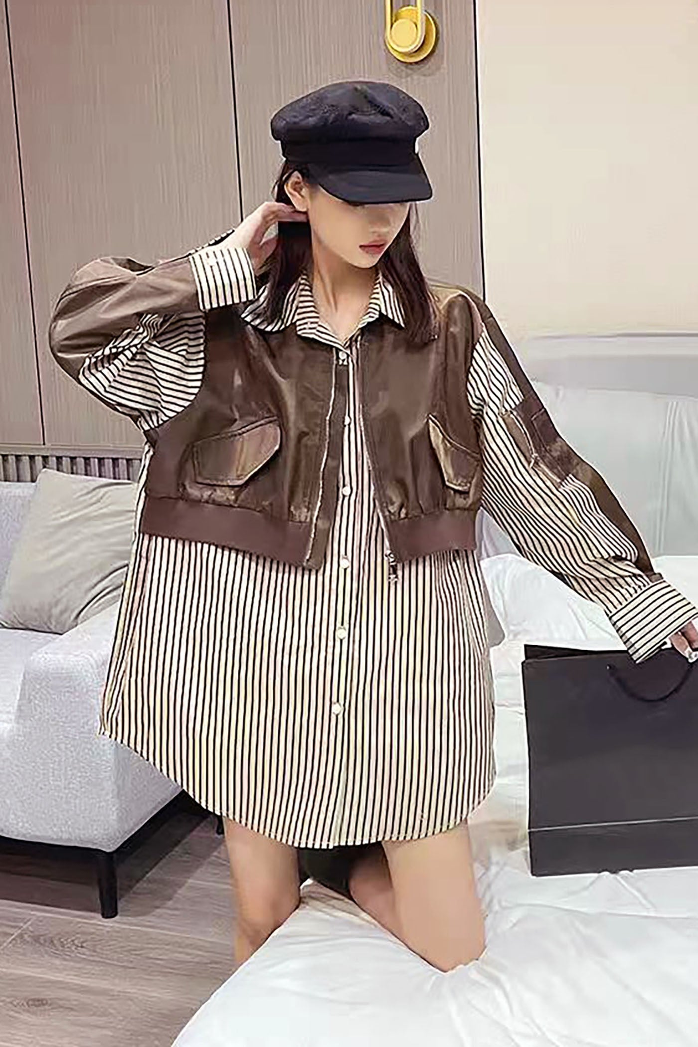 The Stripe Blouse-more colors
