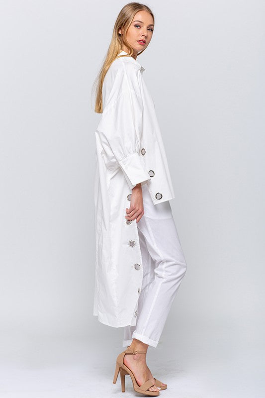 Ring Me Up Oversized Shirt (More Colors)