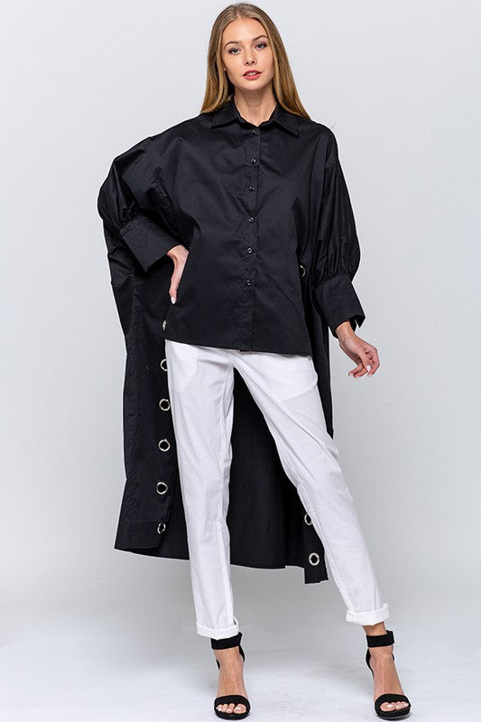 Ring Me Up Oversized Shirt (More Colors)