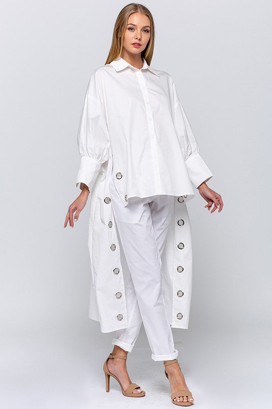 Ring Me Up Oversized Shirt (More Colors)