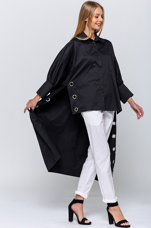 Ring Me Up Oversized Shirt (More Colors)