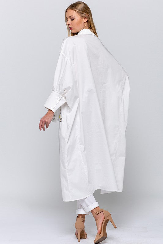 Ring Me Up Oversized Shirt (More Colors)