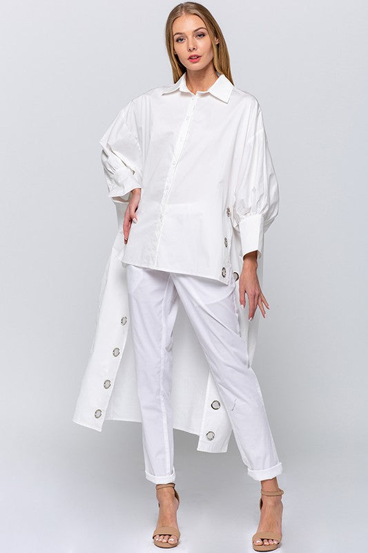 Ring Me Up Oversized Shirt (More Colors)