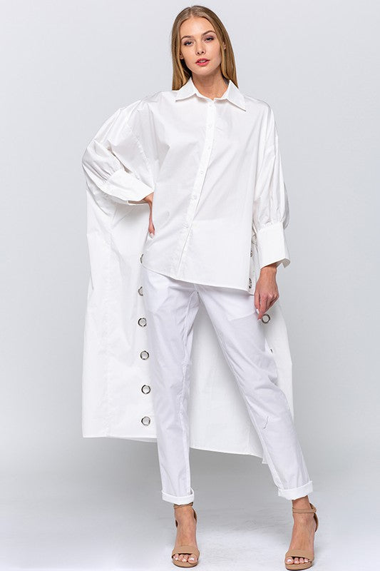 Ring Me Up Oversized Shirt (More Colors)