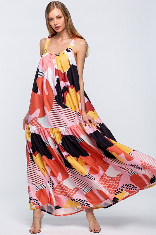 Pick Me Floral Maxi Sundress (More Colors)