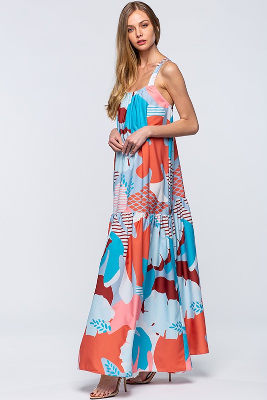 Pick Me Floral Maxi Sundress (More Colors)