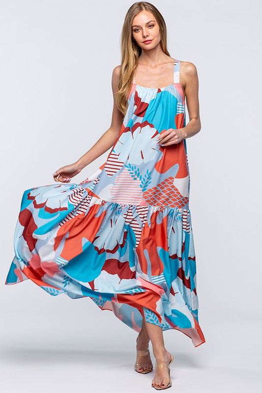Pick Me Floral Maxi Sundress (More Colors)