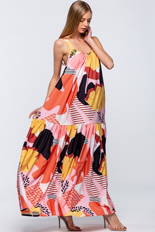 Pick Me Floral Maxi Sundress (More Colors)