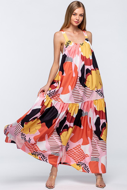 Pick Me Floral Maxi Sundress (More Colors)