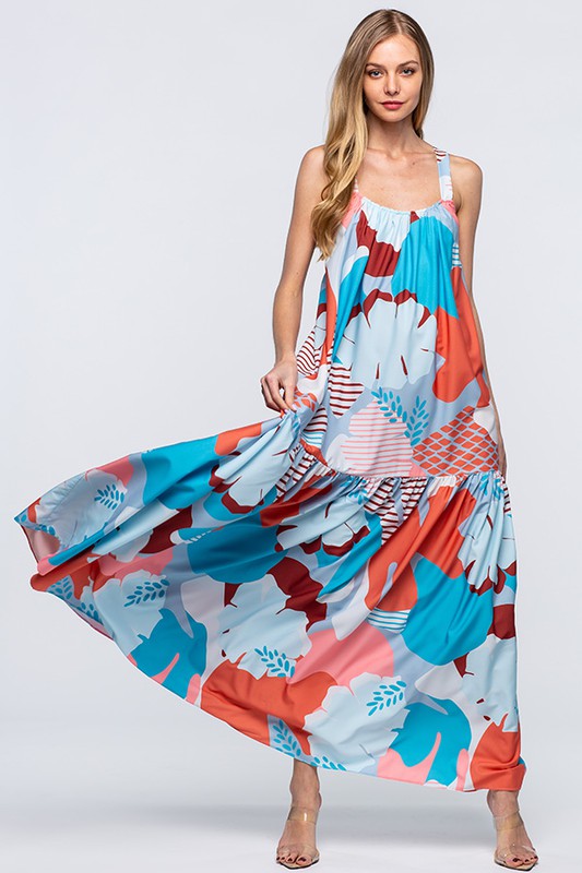 Pick Me Floral Maxi Sundress (More Colors)