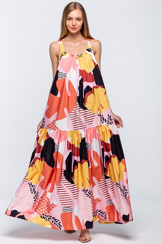 Pick Me Floral Maxi Sundress (More Colors)