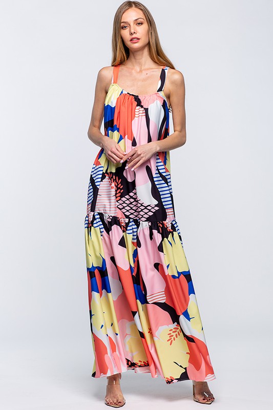 Pick Me Floral Maxi Sundress (More Colors)