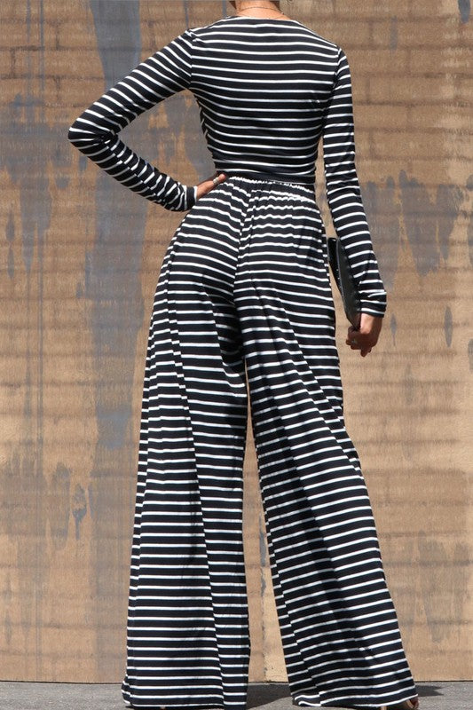 The Stripe Pant Set