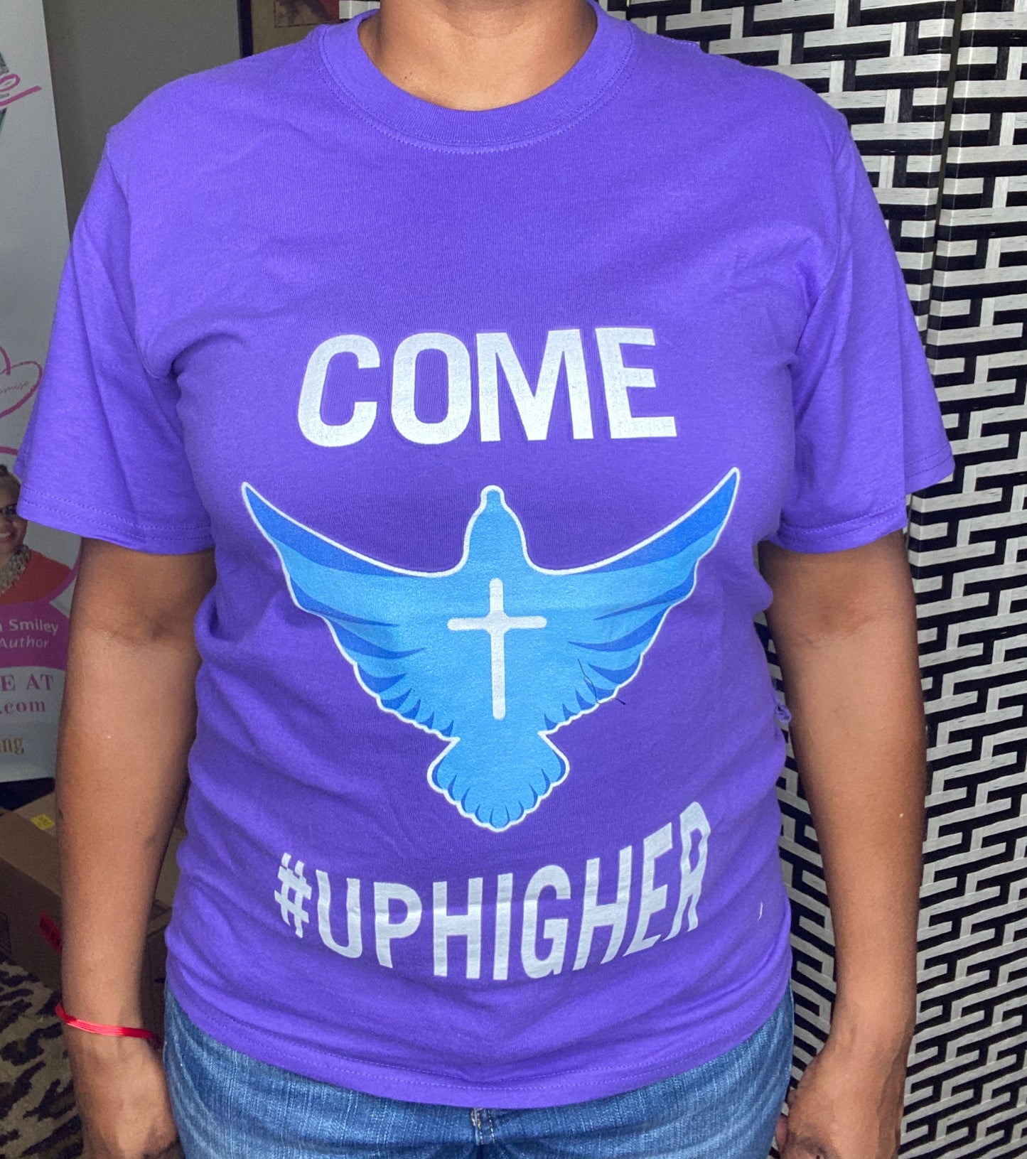 Come #Uphigher Round-Neck T-Shirt