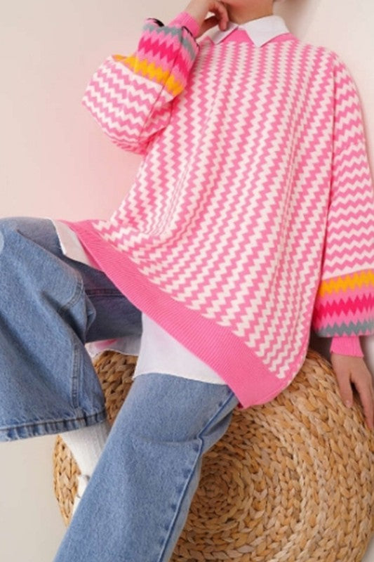 Candy Stripe Sweater (more colors)