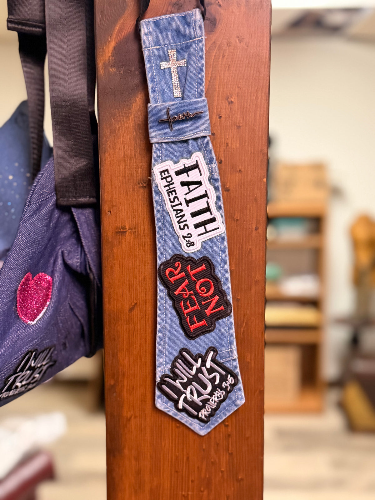 Custom Denim Ties