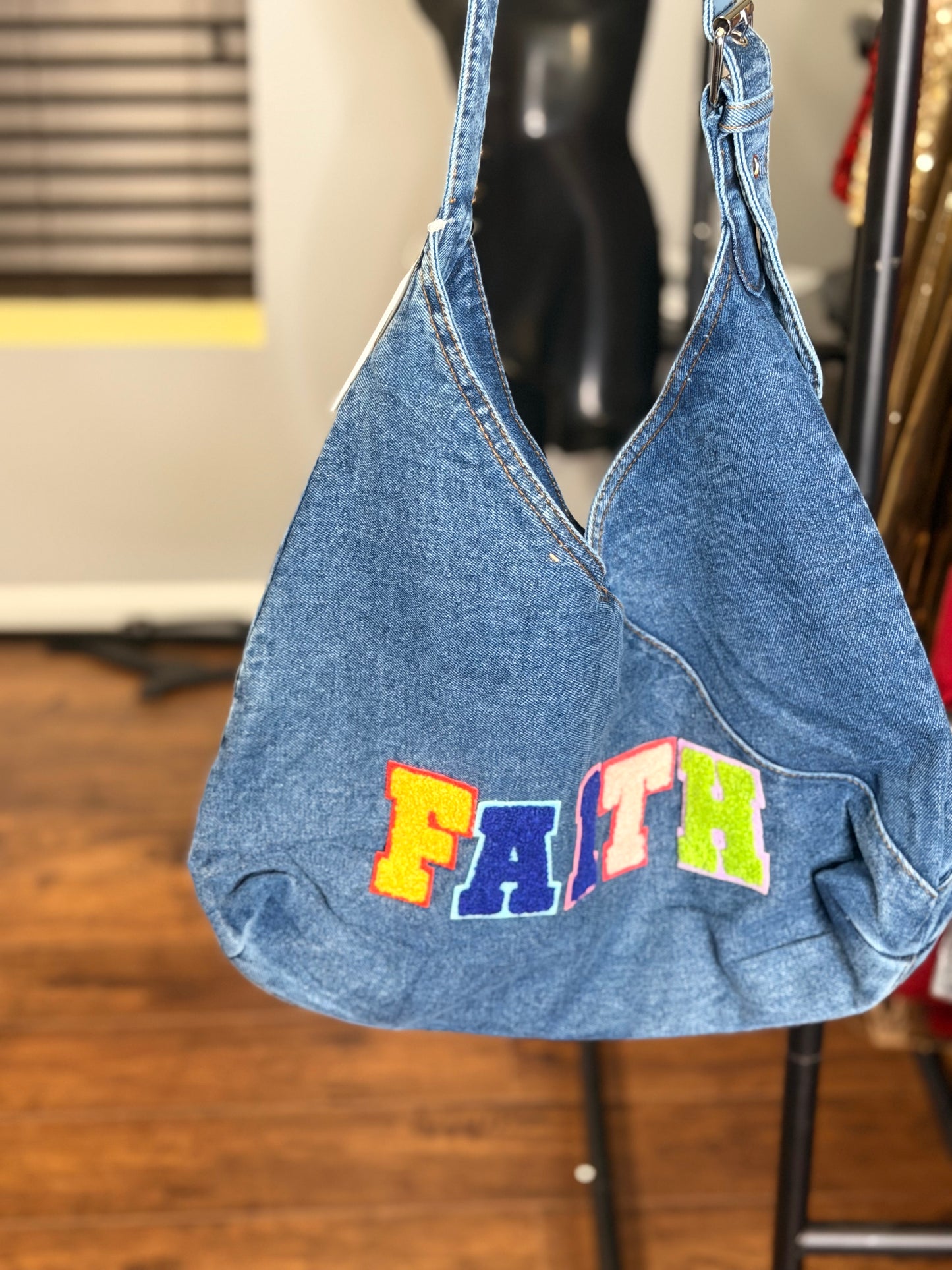 The Denim Hobo Bag