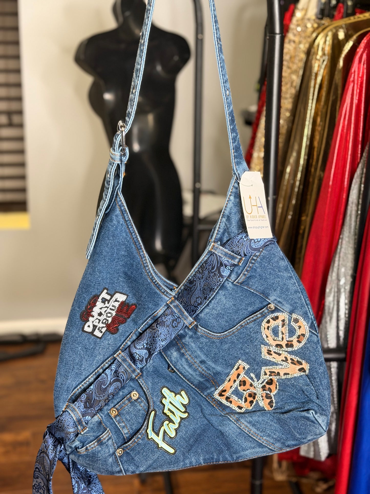 The Denim Hobo Bag