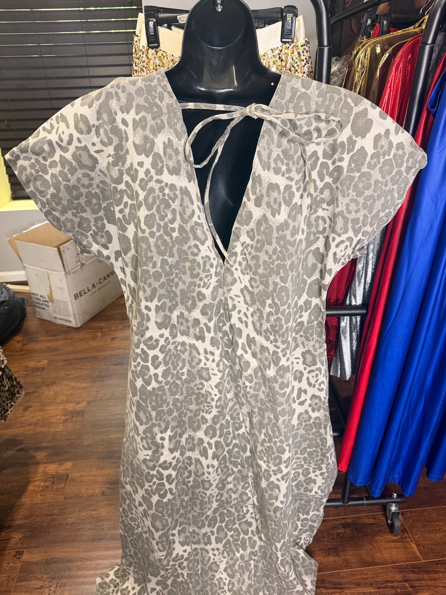 Leopard Maxi Dress