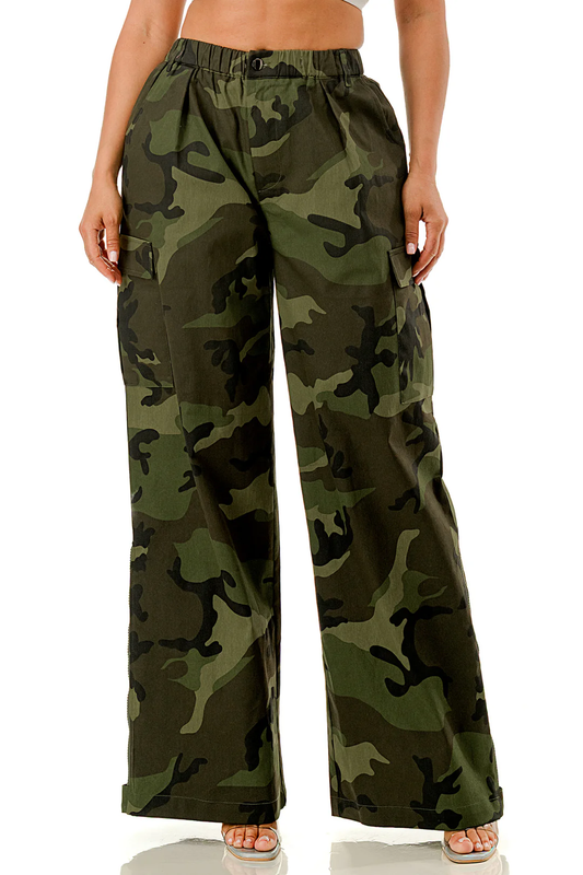 Camo Side Pocket