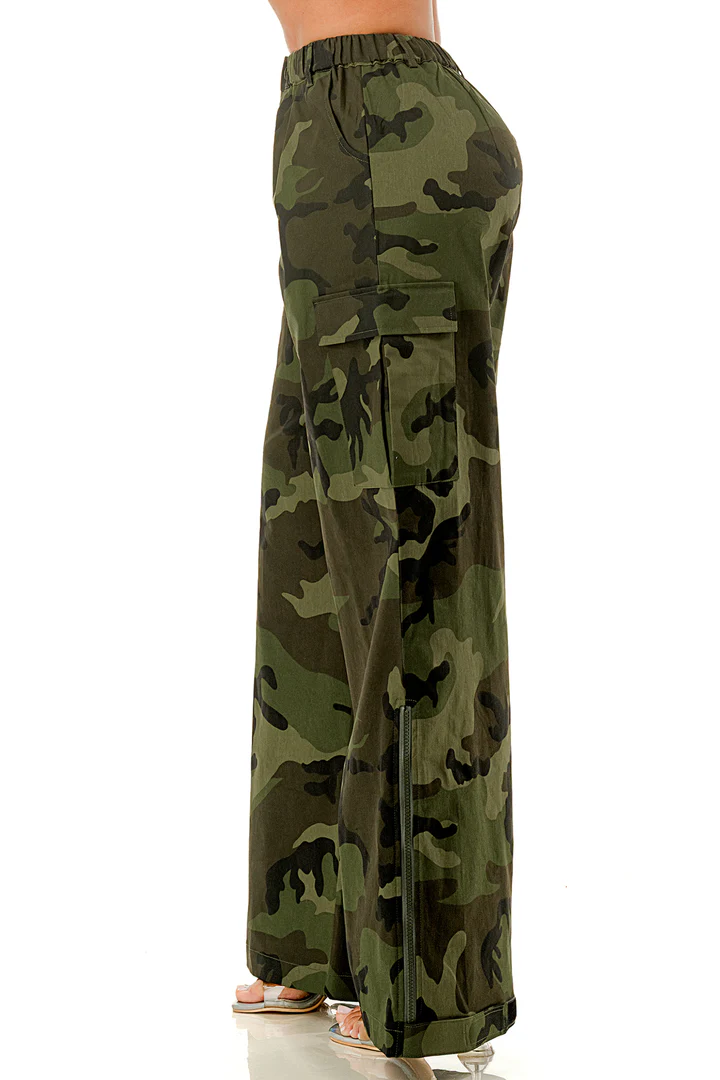 Camo Side Pocket