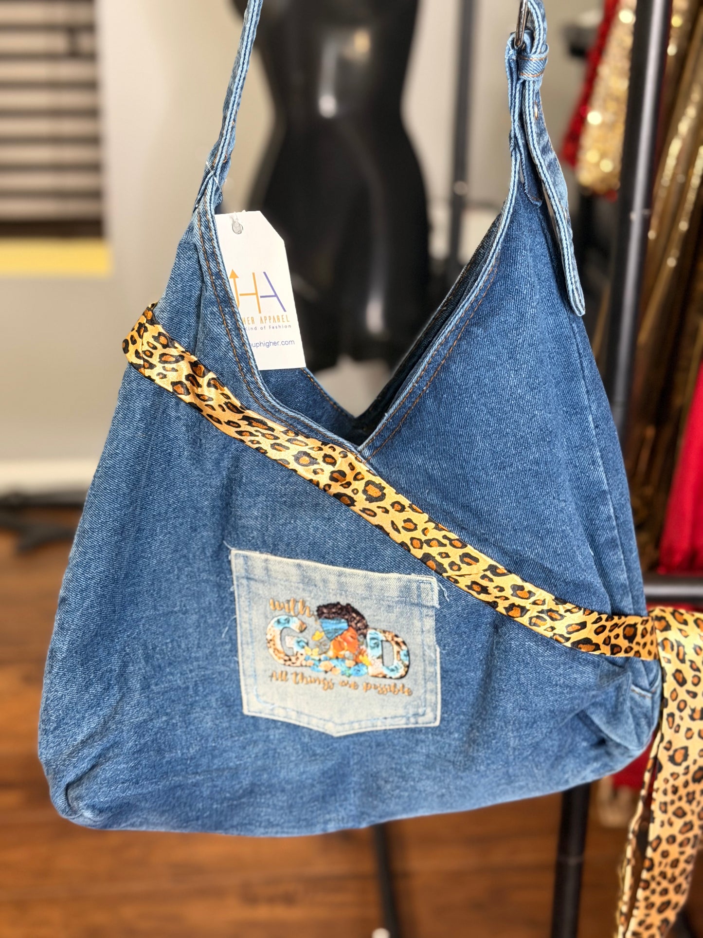 The Denim Hobo Bag