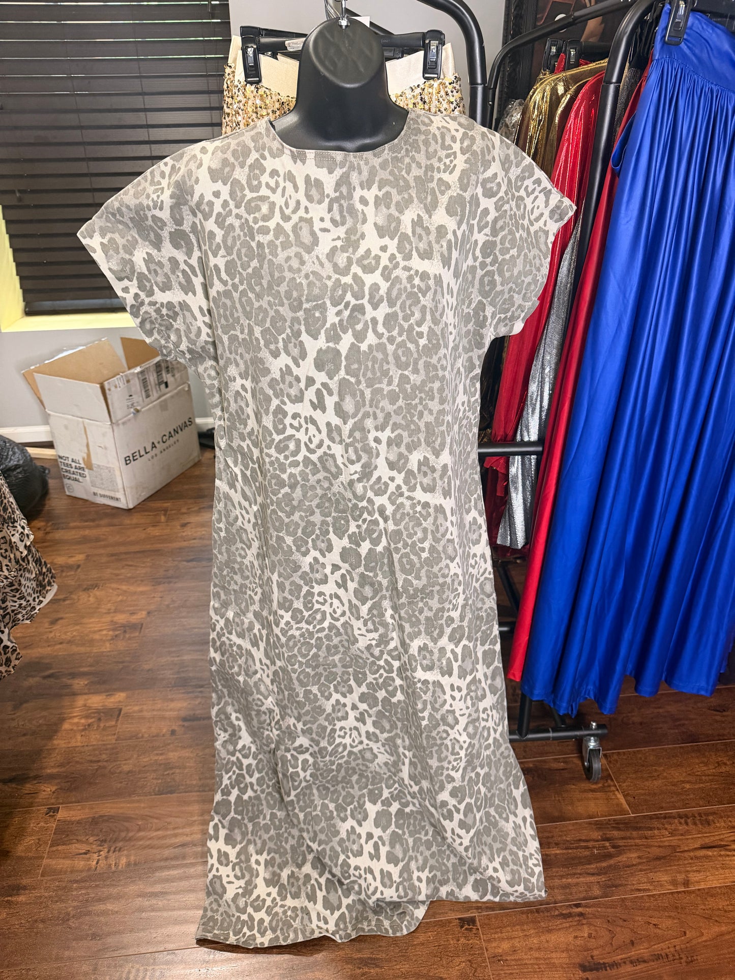 Leopard Maxi Dress