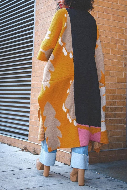 Geo Graphic Cardigan