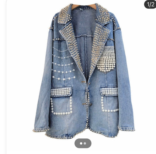 Diamonds & Pearls blazer