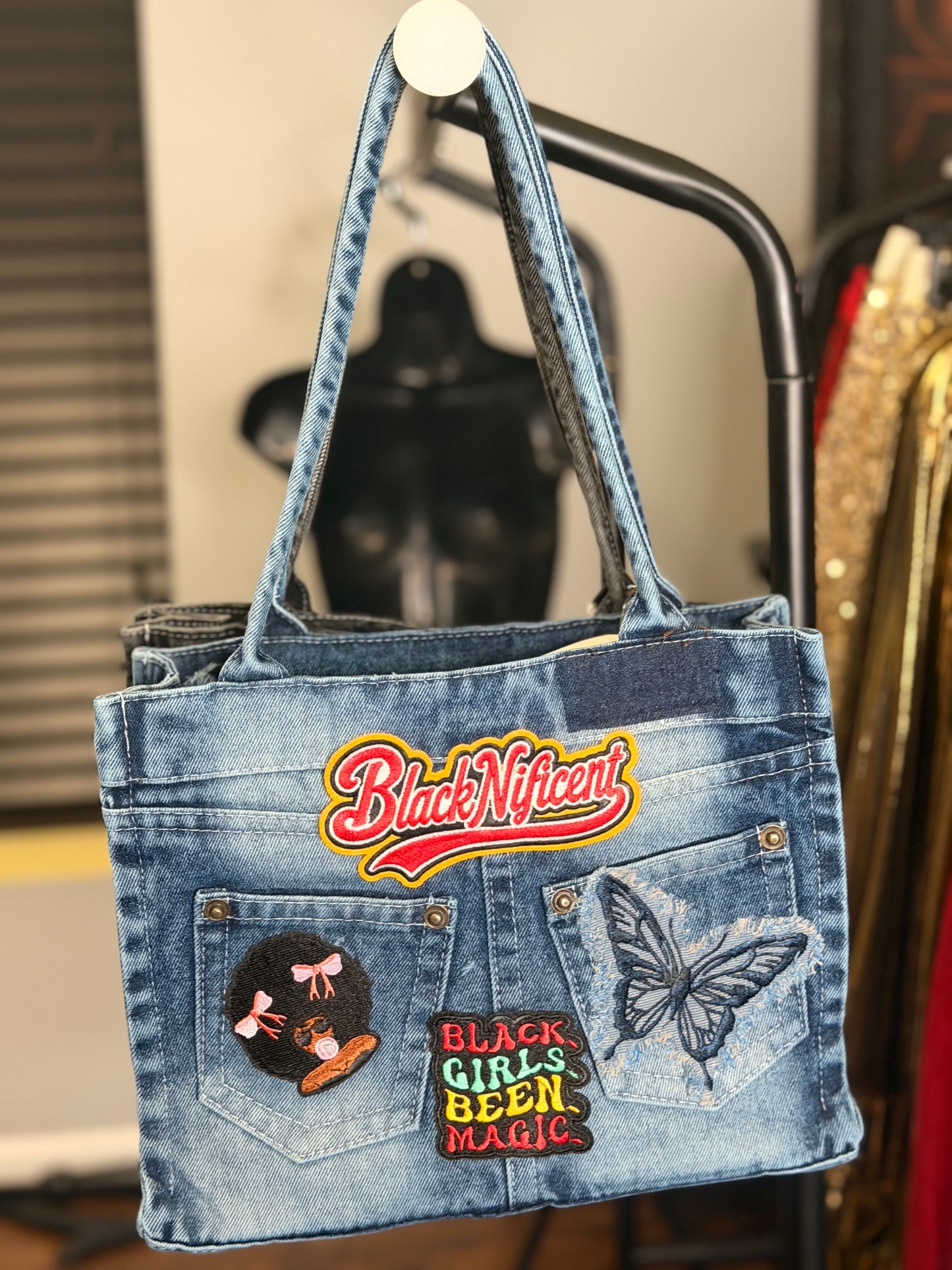 The Denim Tote
