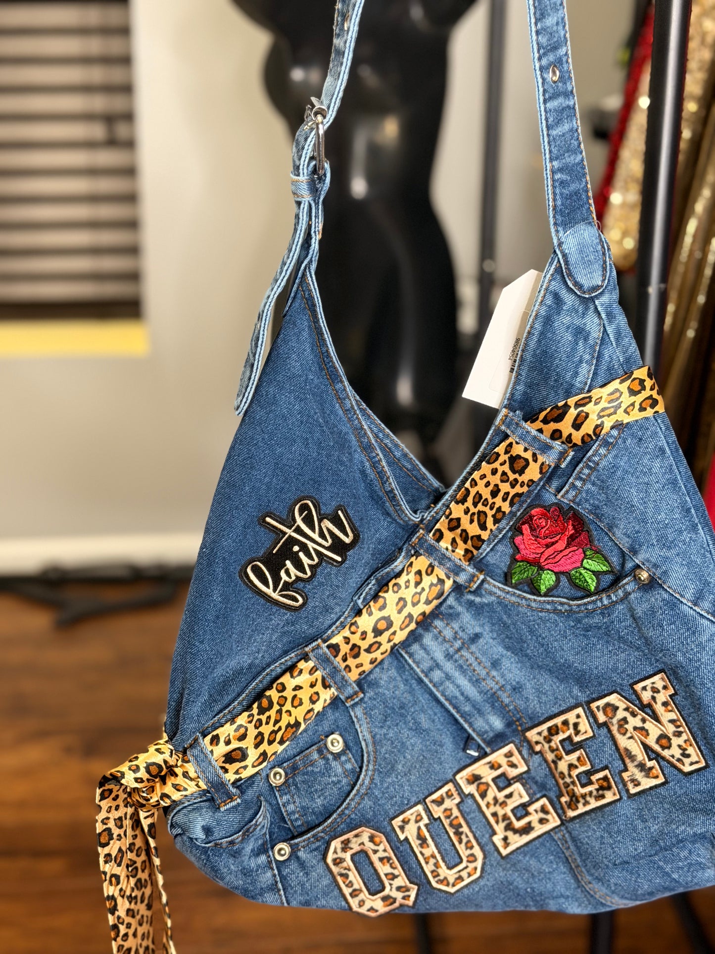 The Denim Hobo Bag