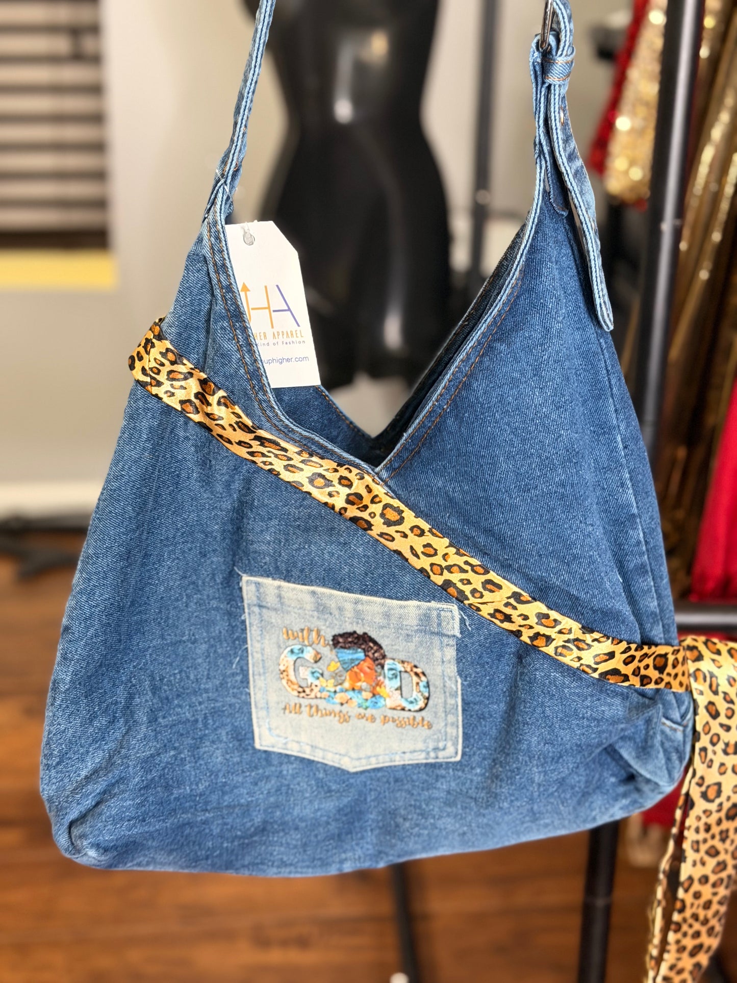The Denim Hobo Bag