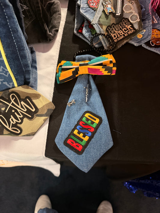 Custom Denim Ties