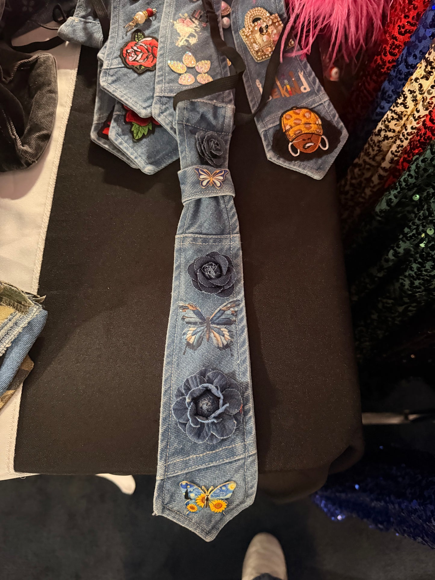 Custom Denim Ties