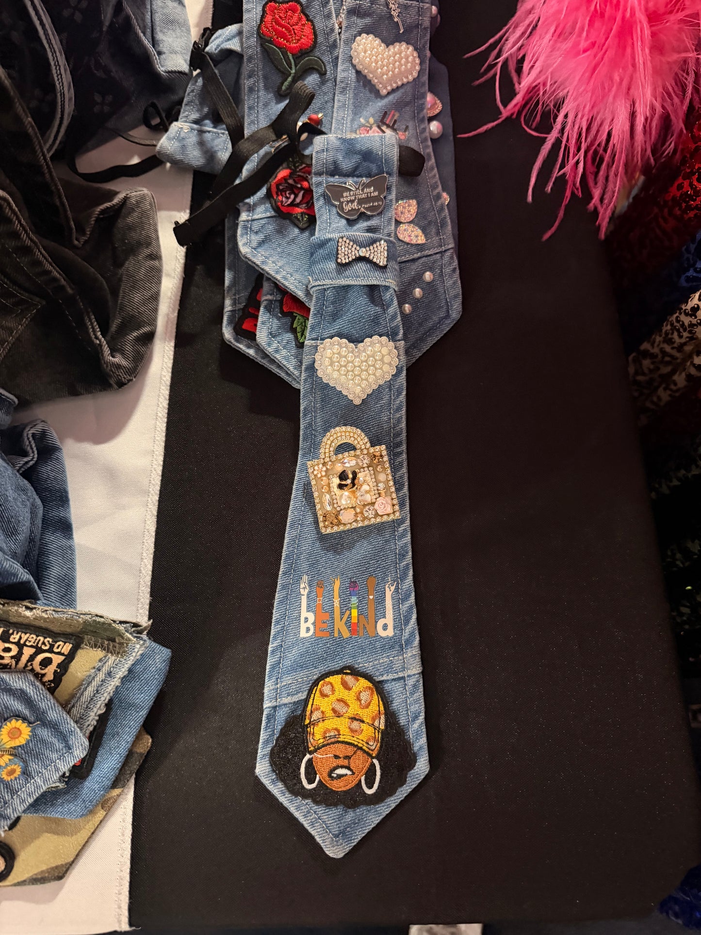 Custom Denim Ties