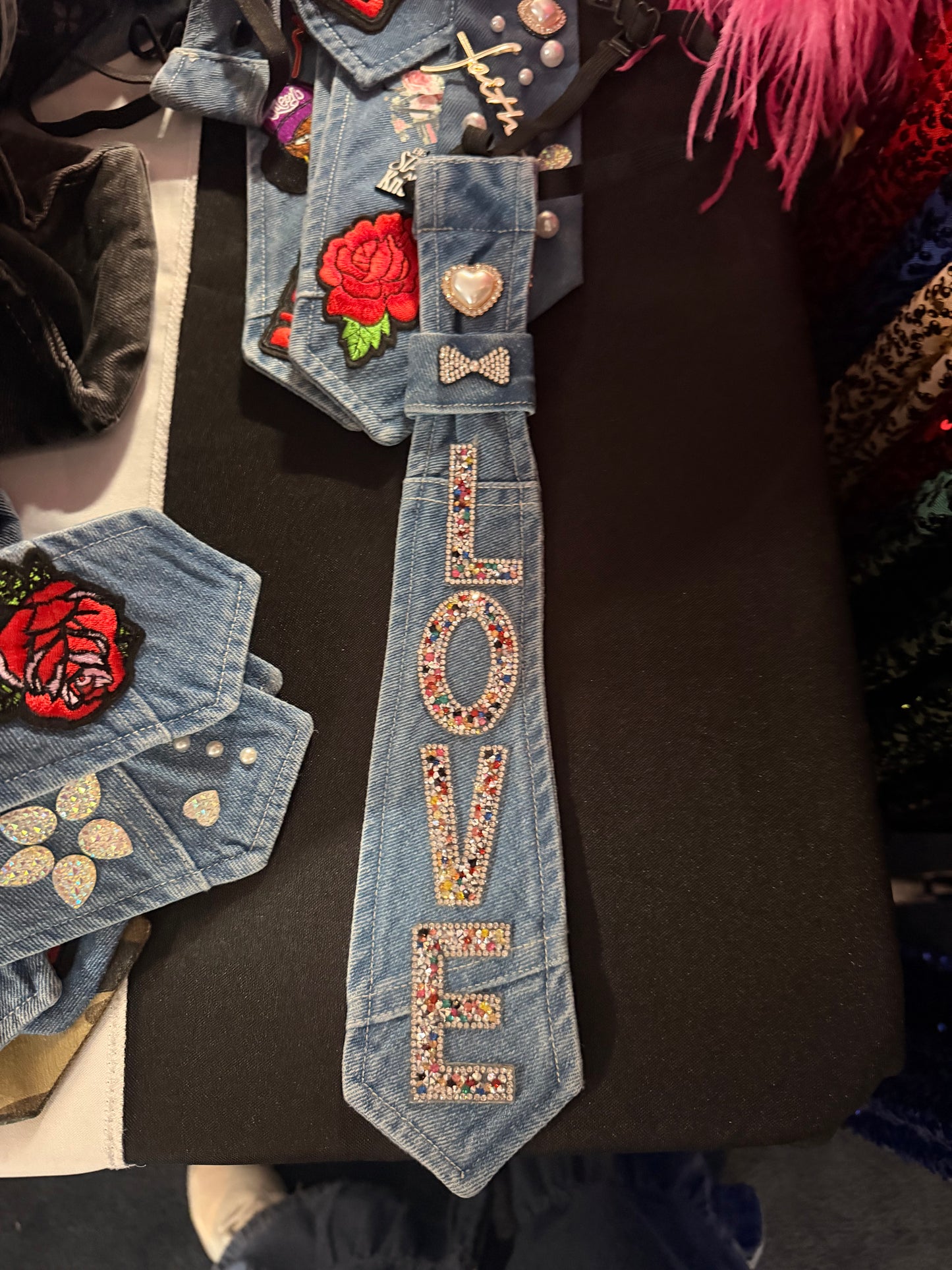 Custom Denim Ties