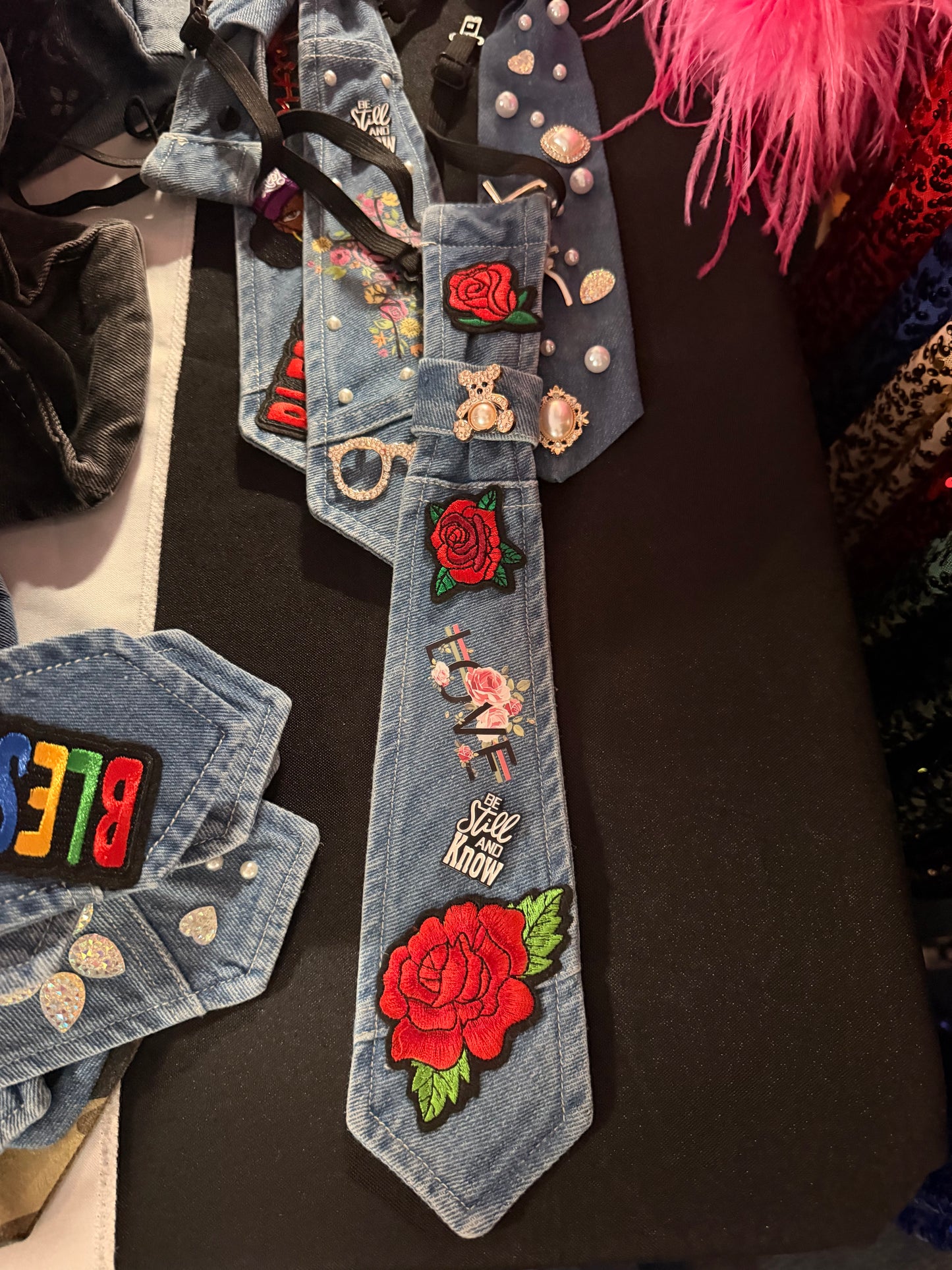 Custom Denim Ties