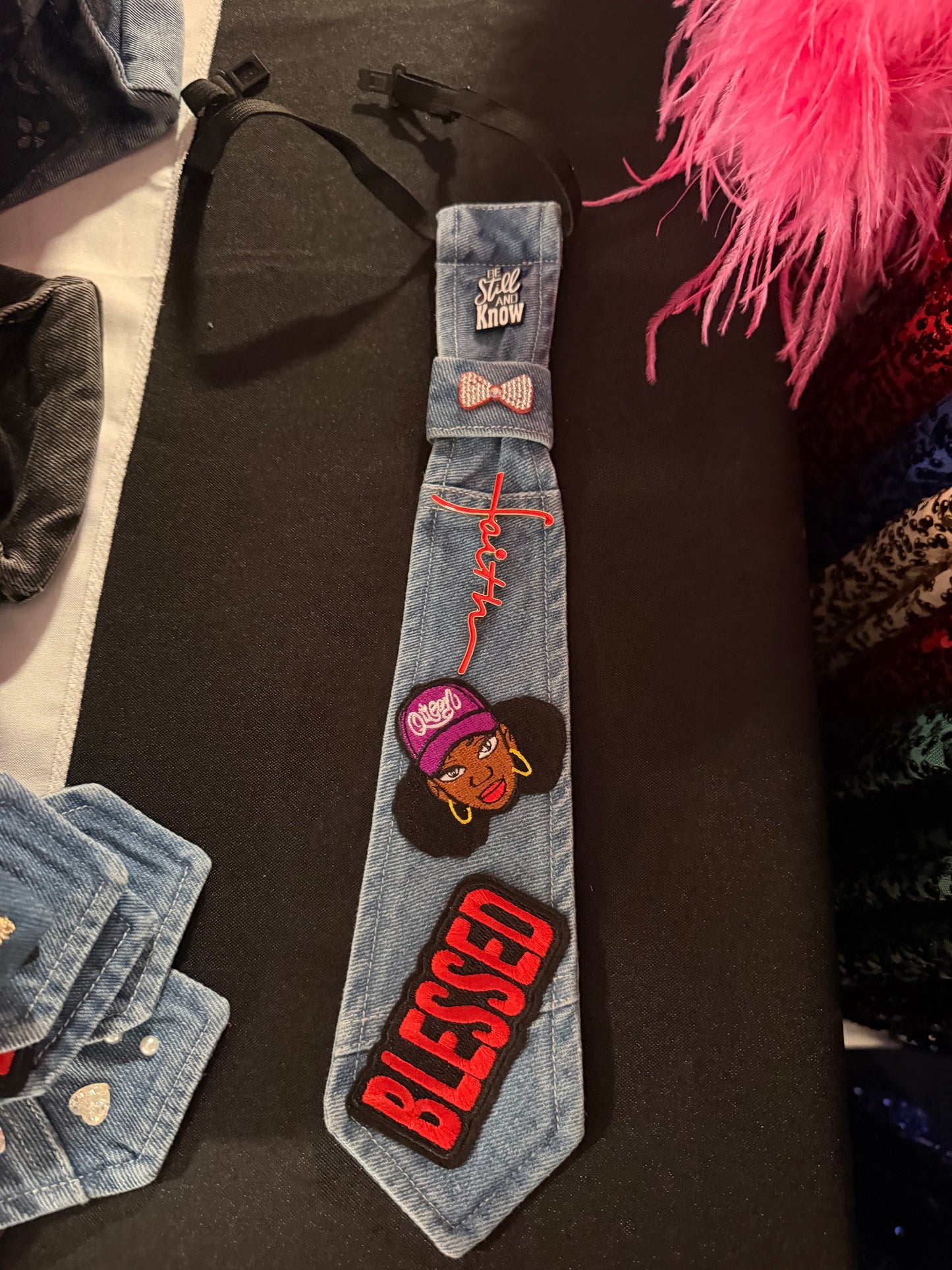 Custom Denim Ties