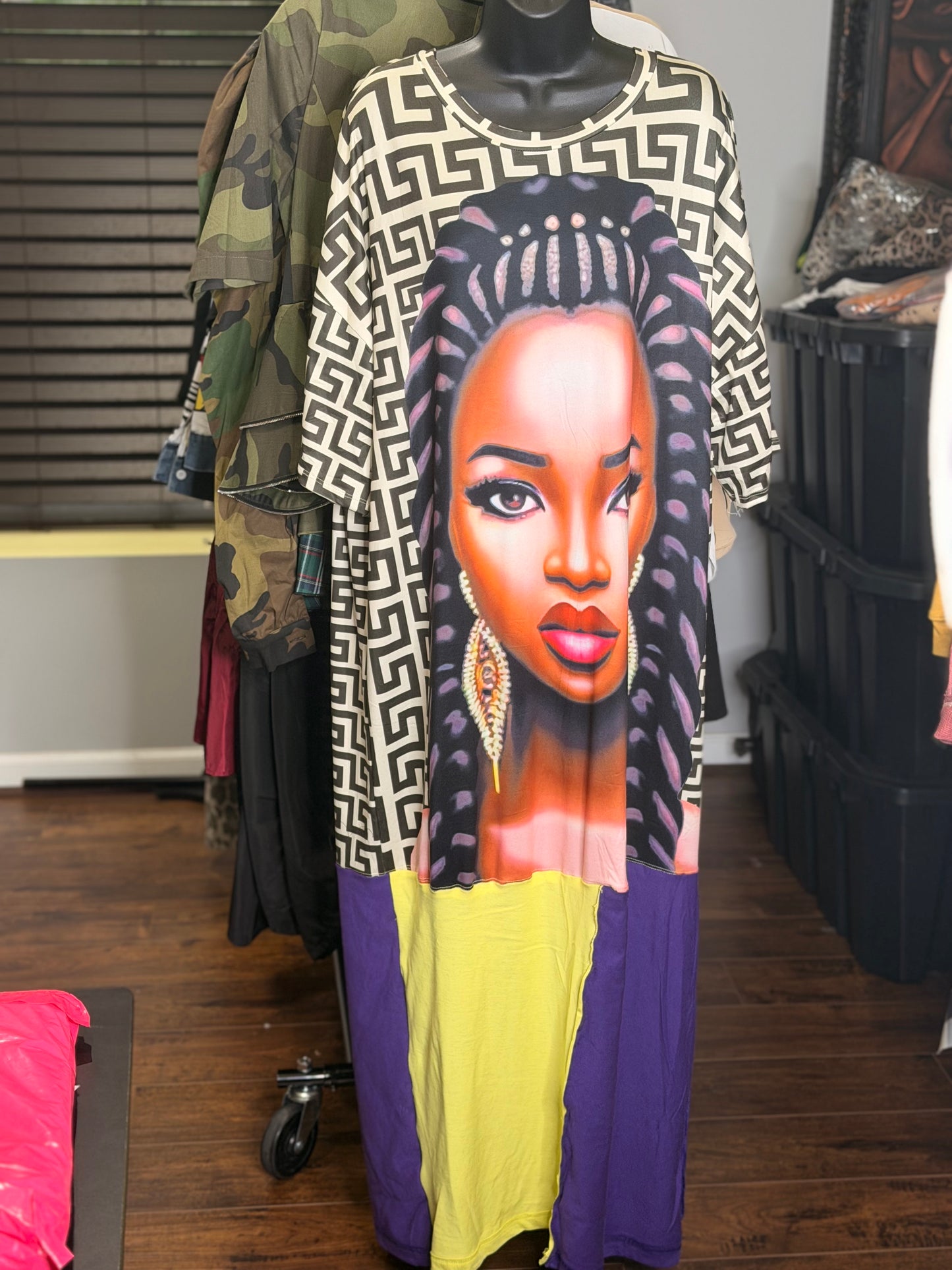 Beautiful Black Woman Maxi (more styles)
