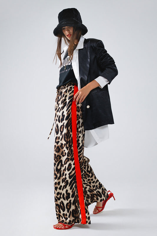 Red Stripe Leopard