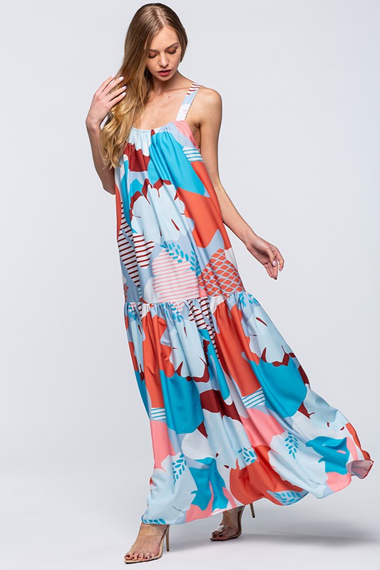 Pick Me Floral Maxi Sundress (More Colors)