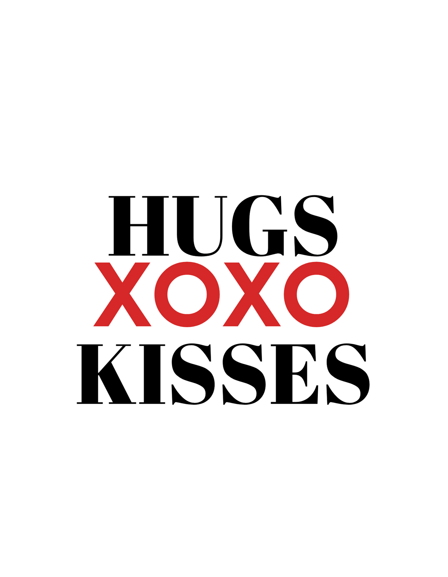 Hugs & Kisses (more colors)