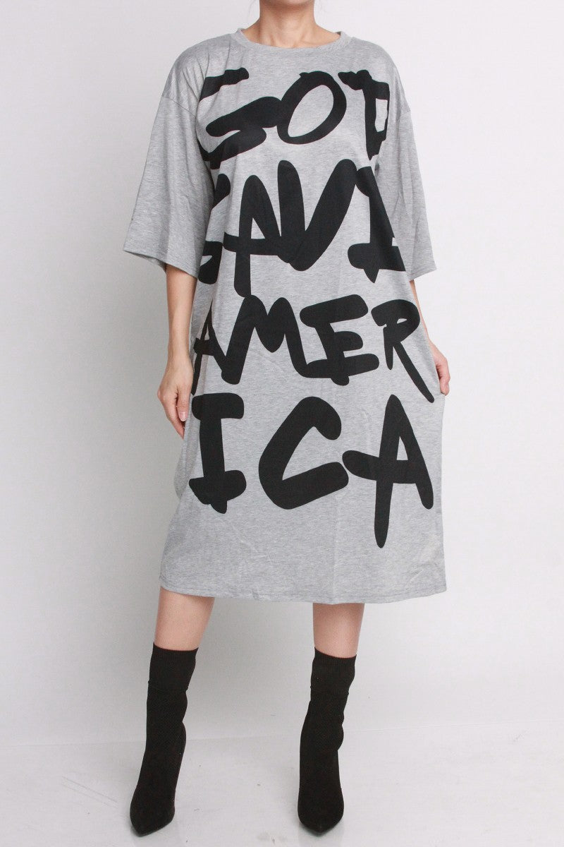 God Save America Knit Dress