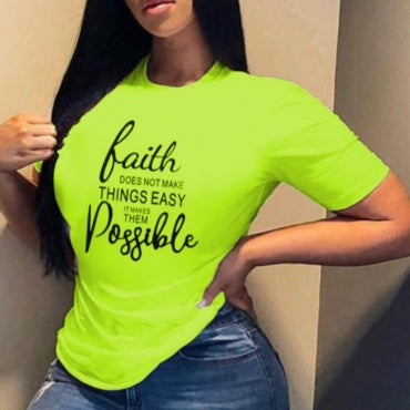 Faith Makes It Possible T-shirt