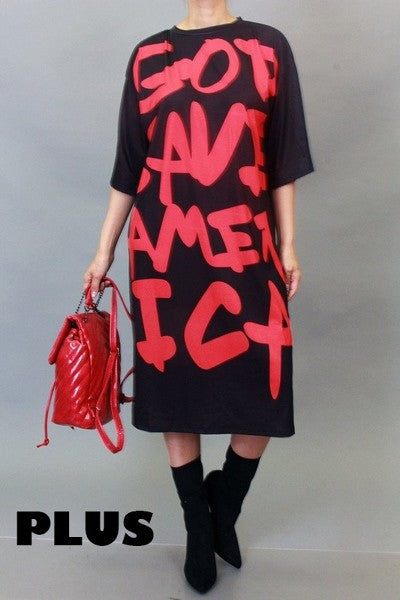 God Save America Knit Dress