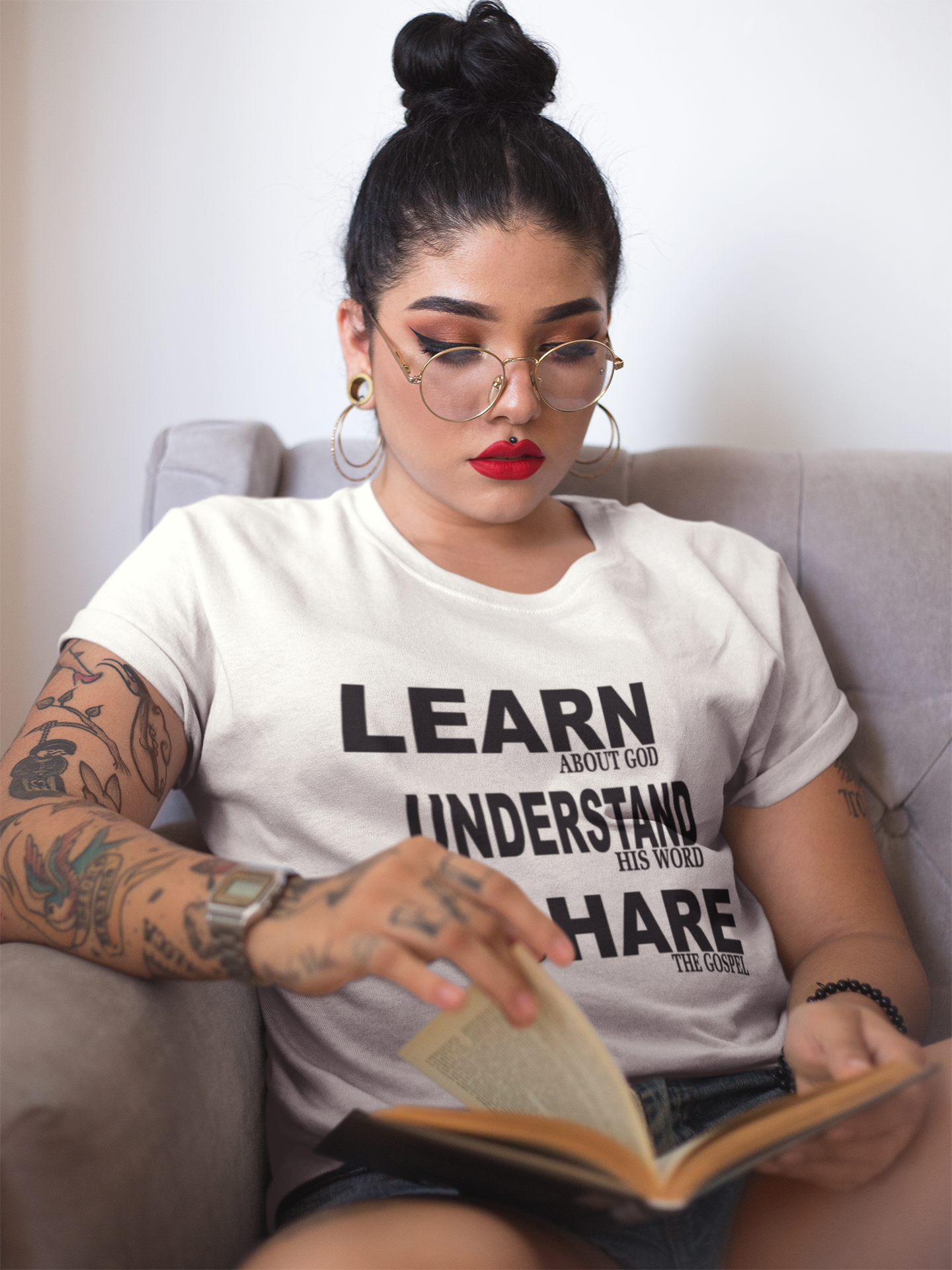 Learn, Understand, Share the Word T-shirt