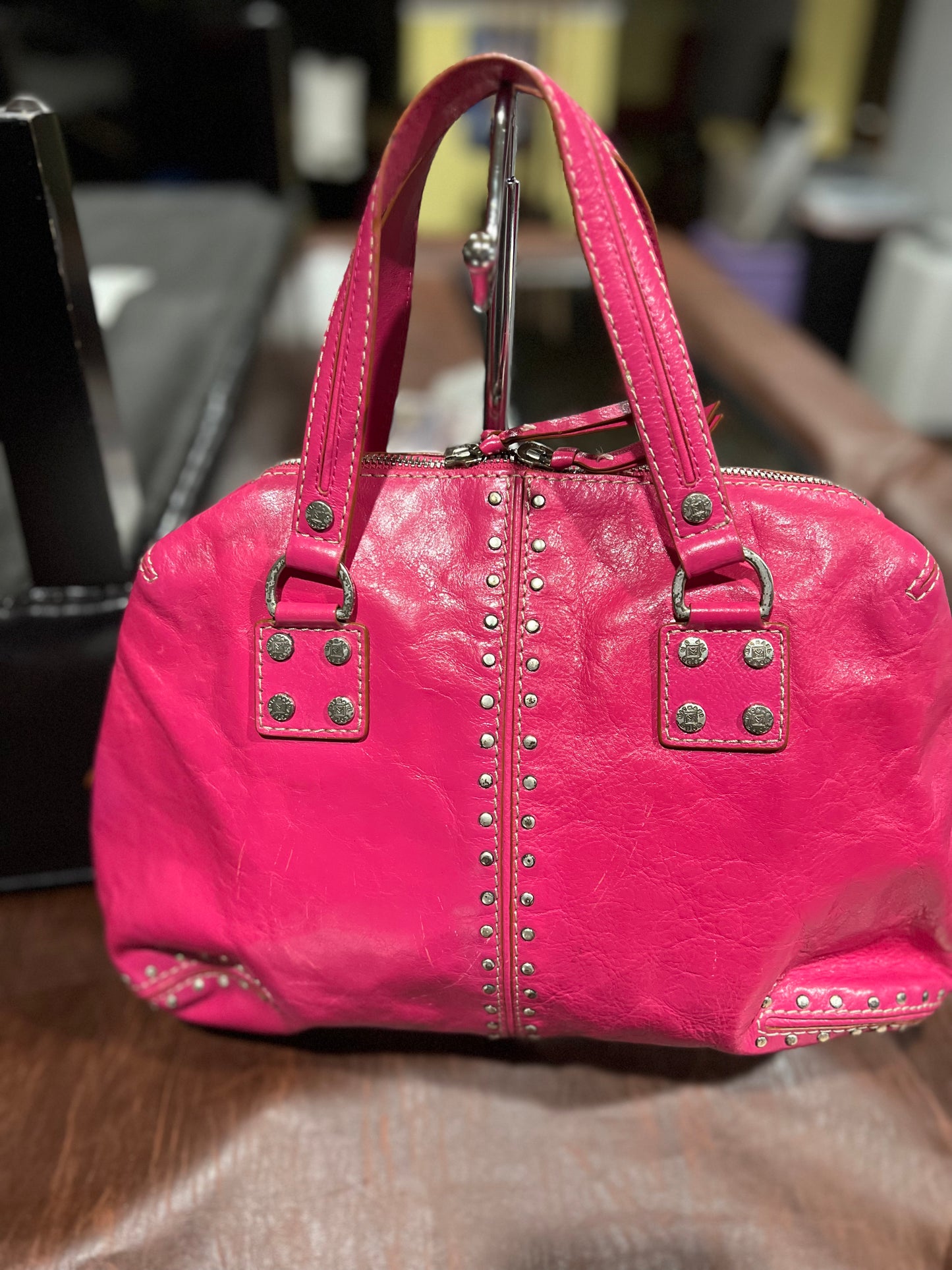 Hot Pink Michael Kors Handbag